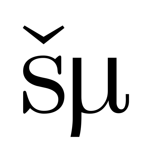 šµ Emoji Domain black and white Symbola rendering